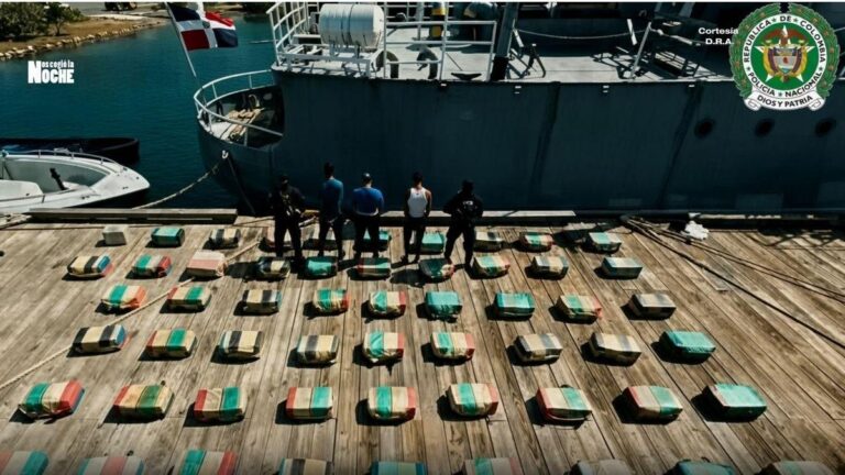 Golpe internacional al narcotráfico: incautan 1,3 toneladas de cocaína con destino a EE. UU.