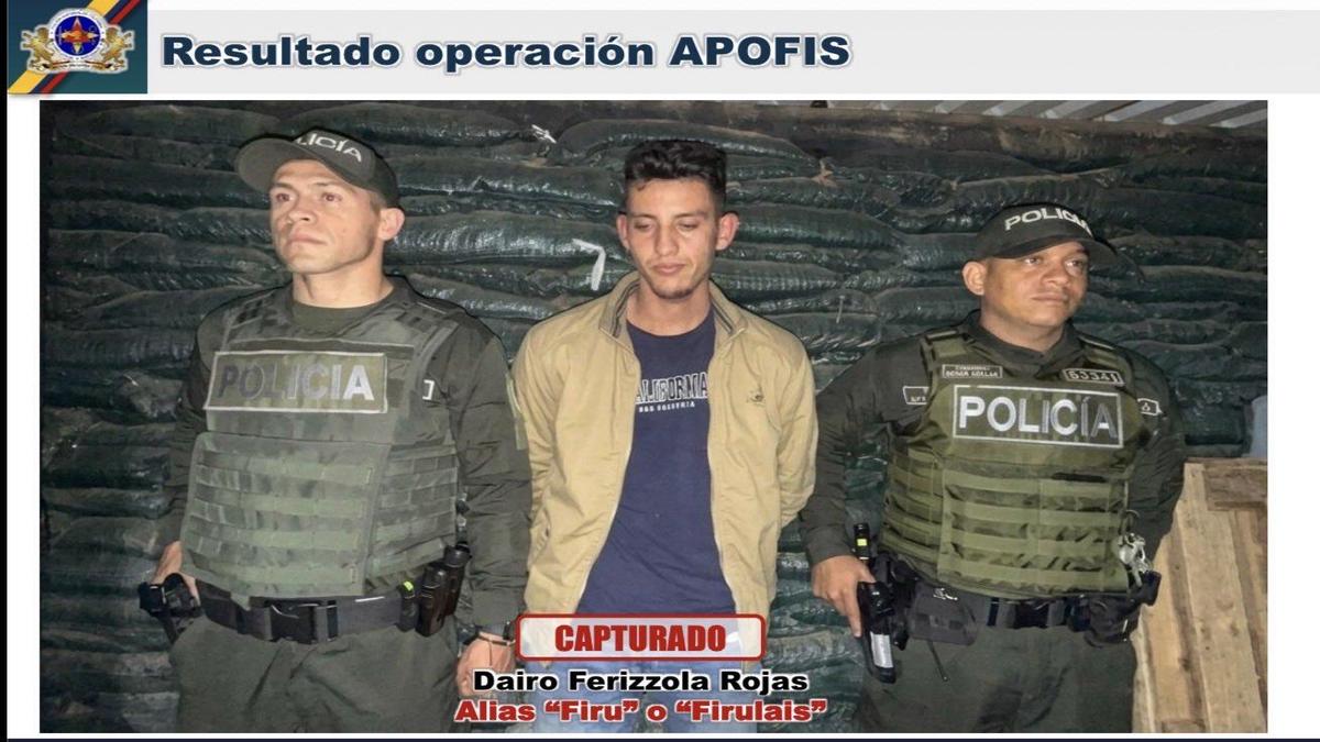 Capturan a alias 'Firu', francotirador del ELN señalado de planear un atentado contra el presidente Abelardo de la Espriella