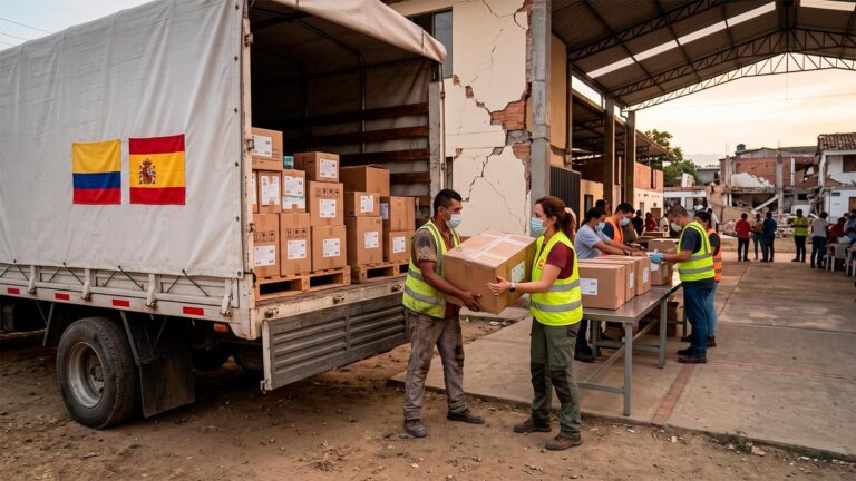 España dona 95.248 medicamentos a Colombia tras el terremoto: la ayuda supera los 350.000 euros