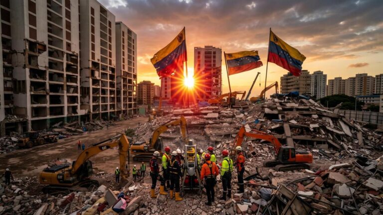 Doble terremoto en Venezuela sube a 6.301 muertos y miles de viviendas en riesgo
