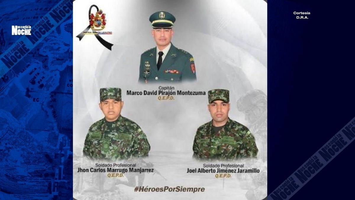 Tres militares fueron asesinados en ataque con drones explosivos contra cantón militar en Ocaña