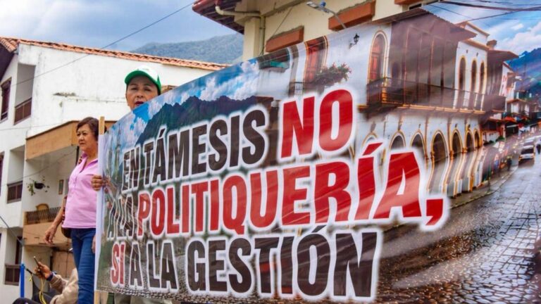 Támesis exige mejores vías: proyecto para la pavimentación no fue aprobado por cinco concejales