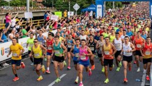 Triste final: murió joven corredora tras sufrir un paro cardiaco en la Maratón de Medellín