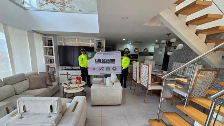 Golpe de $22.000 millones al narcotráfico: 44 bienes de ‘Los del Dorado’ fueron afectados