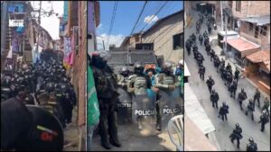El balance de la primera jornada de desalojo en el barrio Jardín de Manrique