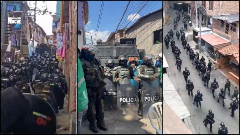 El balance de la primera jornada de desalojo en el barrio Jardín de Manrique