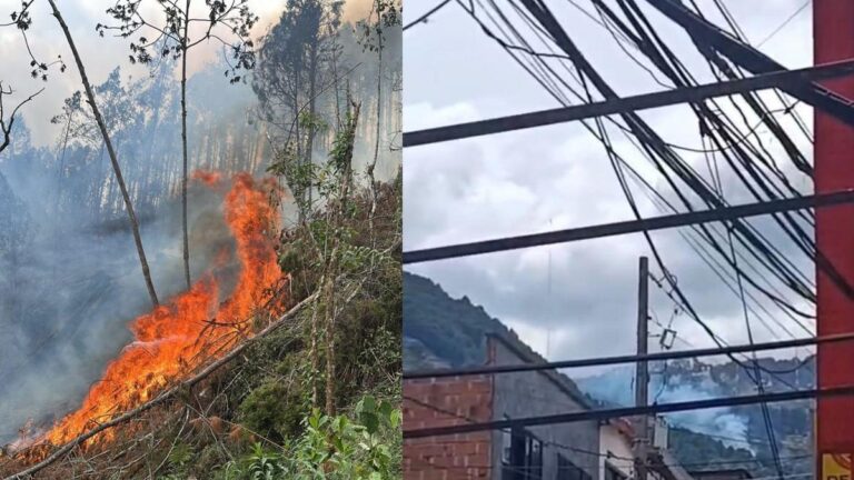 Preocupacion por incendios forestales en Antioquia: ¿Hoy cuántos van?