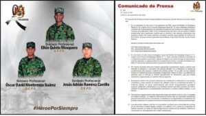 Una madrugada de ataques contra el Ejército terminó con tres soldados muertos y seis heridos