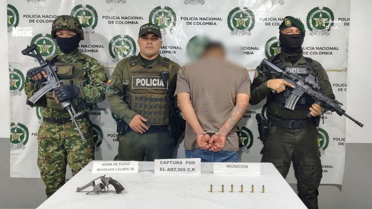 ¿Quién es alias “DT”? El presunto delincuente capturado en Antioquia