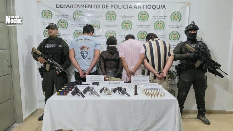 Incursión policial en Yolombó dejó tres capturas y varios elementos incautados