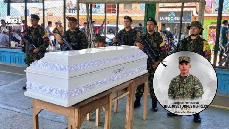 Las disidencias entregaron el cuerpo del soldado asesinado en combate, que habrían sustraído del lugar.