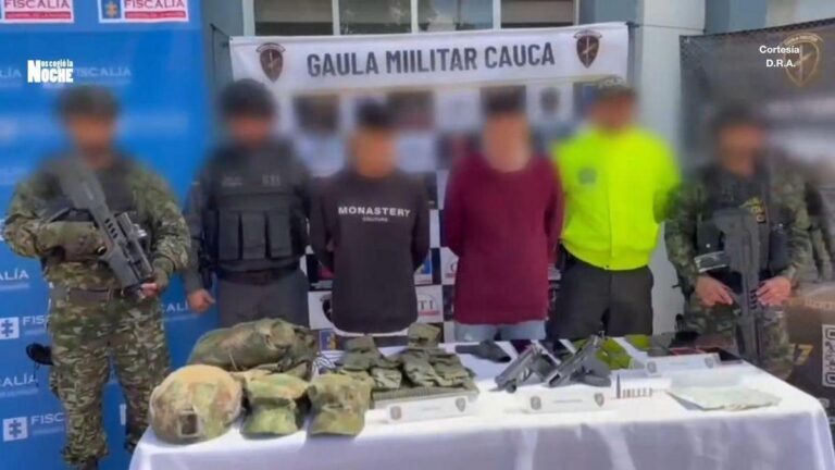 ‘Los Piratas’: capturados en Popayán; conozca cómo delinquían