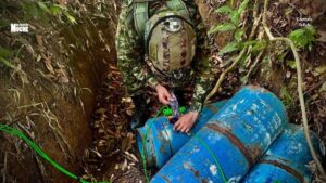 Intentaron atacar a la comunidad de Tibú con este peligroso dispositivo: la Fuerza Pública lo neutralizó