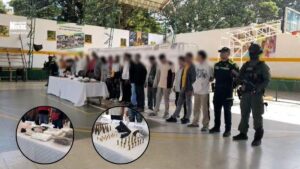 23 capturas y un arsenal incautado: así golpearon a ‘La Oficina’ en Amalfi