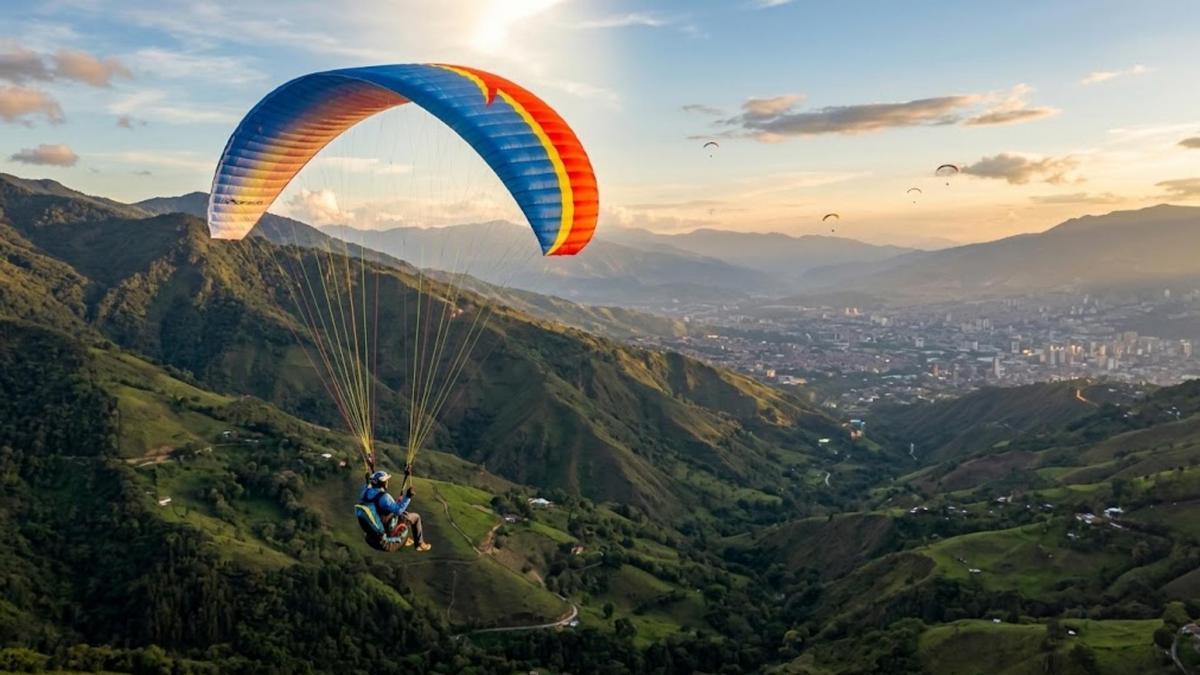 Accidente de parapente en Bello deja un muerto y un herido grave