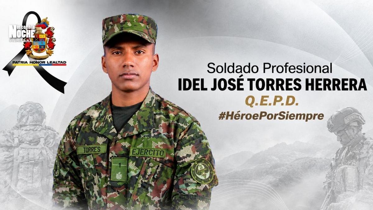 El Ejército exige que devuelvan el cuerpo de un soldado que murió en combates en el Cauca y cuyo cuerpo fue retirado del lugar