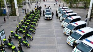 $9.784 millones para perseguir al crimen: así es la nueva flota que recibe la Policía en Medellín