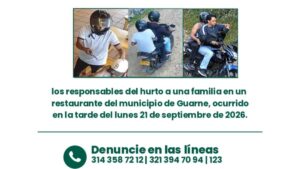 Robaron a una familia a punta de pistola en Guarne y quedaron grabados: ofrecen $50 millones