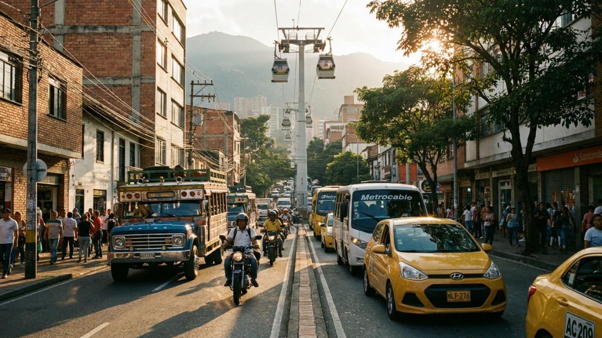 ¿En cuántos años va a colapsar Medellín en movilidad?