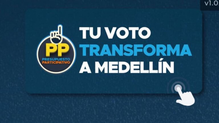 Recuerde que ya iniciaron las votaciones del Presupuesto Participativo en Medellín