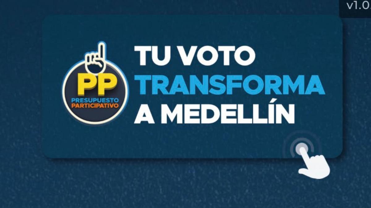 Recuerde que ya iniciaron las votaciones del Presupuesto Participativo en Medellín
