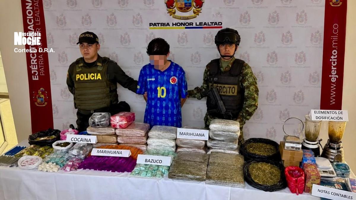 ¿Qué encontraron en dos allanamientos en Medellín? Cayó alias Grafiti y decomisaron varias drogas