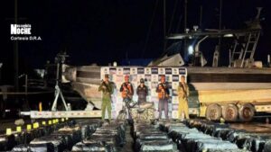 Más de tres toneladas de droga incautadas y nueve capturados: así fueron los operativos de la Fuerza Pública.