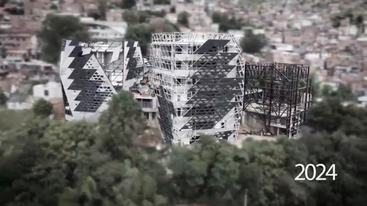 Tras años de abandono, así quedó el Parque Biblioteca Santo Domingo Savio