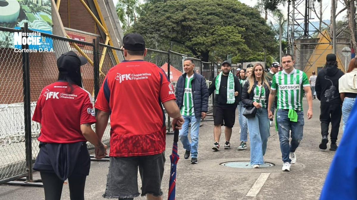 Increíble lo que pasó en el clásico antioqueño este fin de semana con los 40 mil aficionados