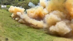 Evitaron una posible tragedia en el Cauca: desactivaron seis cilindros cargados con explosivos