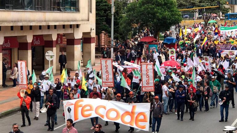 Marchas del 14 de octubre en Bogotá: horarios, puntos de encuentro y recorrido hacia la Plaza de Bolívar