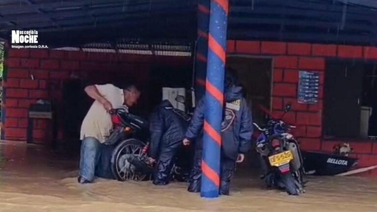 Invierno deja más de 1.000 familias afectadas en cuatro municipios de Antioquia