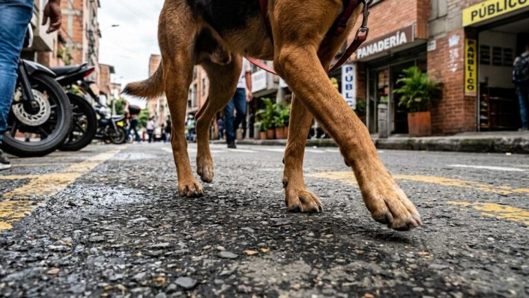 Indignación en Antioquia: encontraron a un perro herido con machete en La Unión
