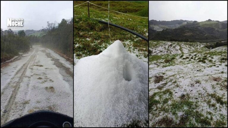 Fuerte granizada en el norte de Antioquia