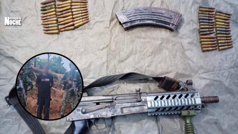 Un fusil, más de 60 cartuchos y dinero en efectivo: así fue la captura en Valdivia