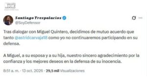 Muy malas noticias para el hermano de Daniel Quintero en un momento crítico de su proceso judicial: ¿qué pasó?