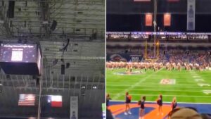 Muere militar estadounidense tras caer del techo de un estadio en Texas