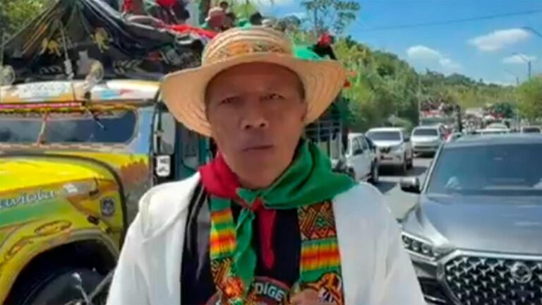“No se asuste”: la advertencia de la minga indígena a Abelardo de la Espriella