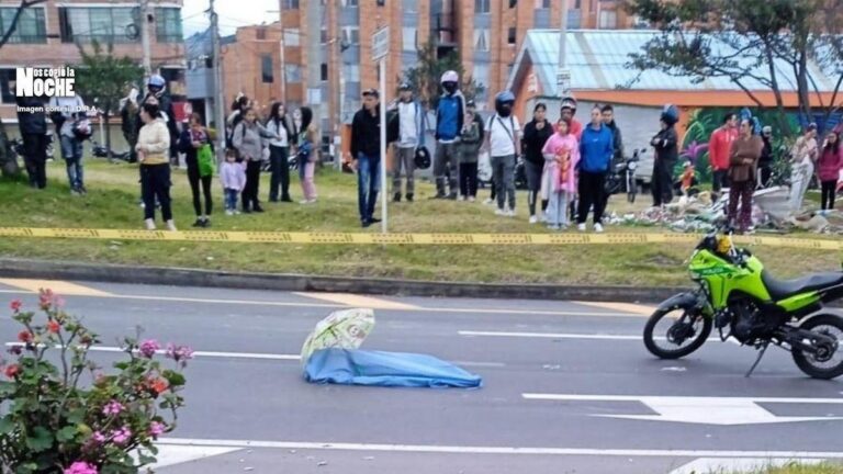 ¡Qué tristeza! Una niña perdió la vida trágicamente en Bogotá