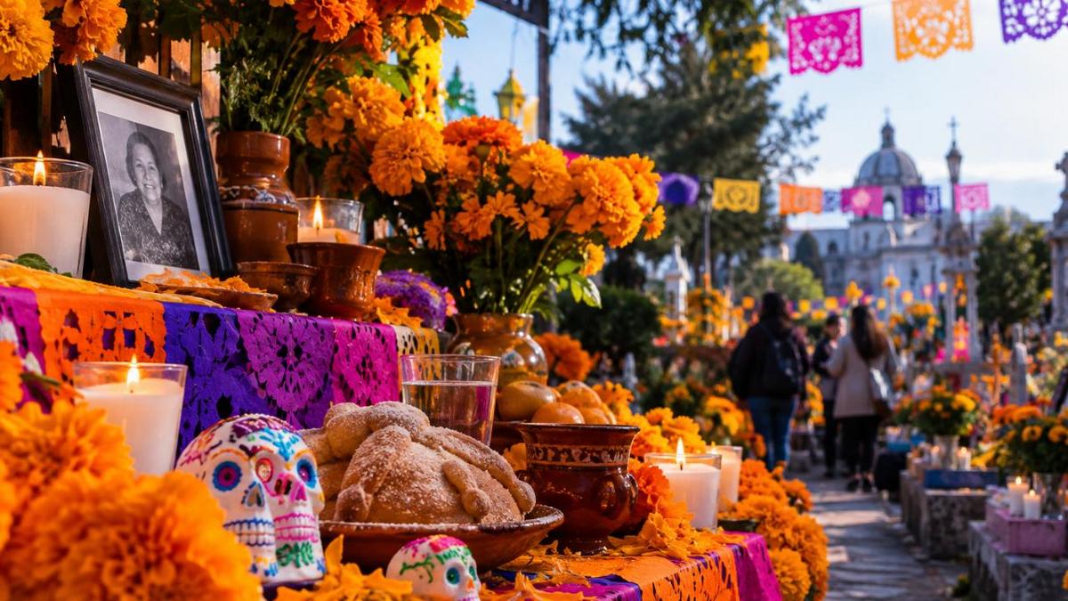 México se llena de flores, altares y tradición para celebrar el Día de Muertos