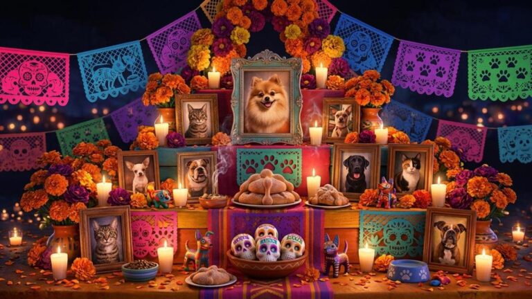 Día de Muertos: así puedes crear un altar para recordar a tu mascota