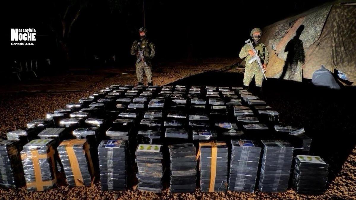 Un operativo en Puerto Gaitán terminó con un millonario golpe a una estructura criminal