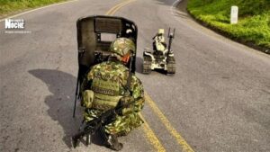 6 horas se demoró el Ejército para desactivar una poderosa carga explosiva en la vía Panamericana
