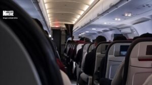 En video quedó el impresionante susto que se llevaron los pasajeros de un vuelo en Chile