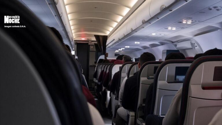 En video quedó el impresionante susto que se llevaron los pasajeros de un vuelo en Chile