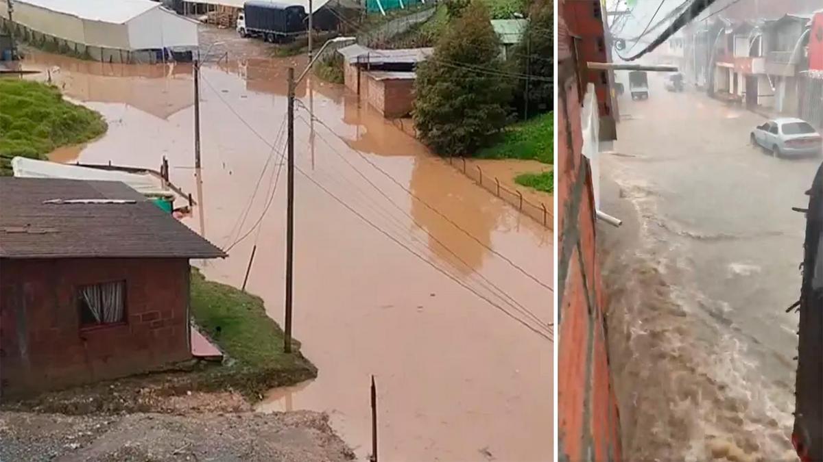 Emergencia en Antioquia: más de 40 viviendas afectadas tras granizada y aguacero en Santa Rosa de Osos