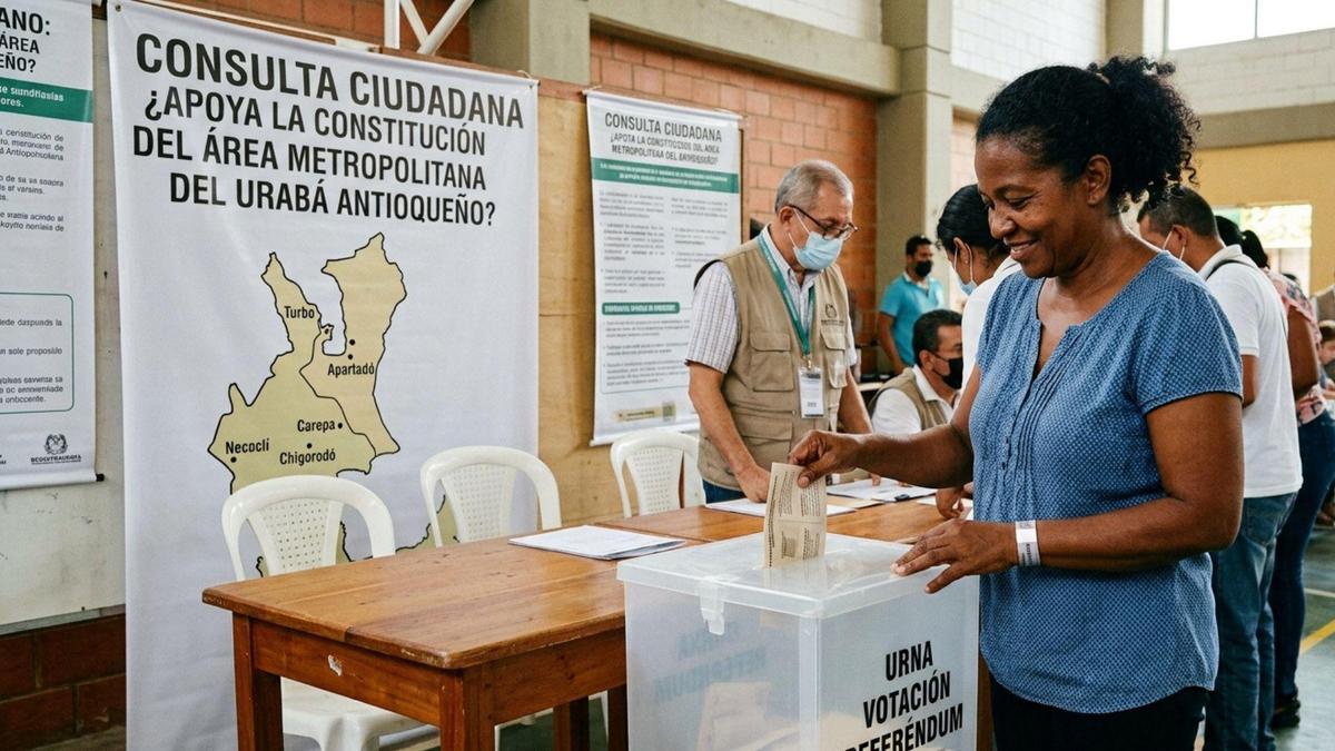 Sí habrá consulta para crear el Área Metropolitana de Urabá