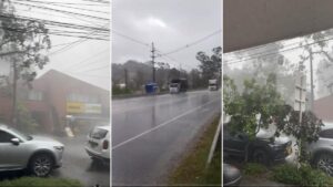 Fuertes lluvias en el Valle de Aburrá este viernes 9 de octubre