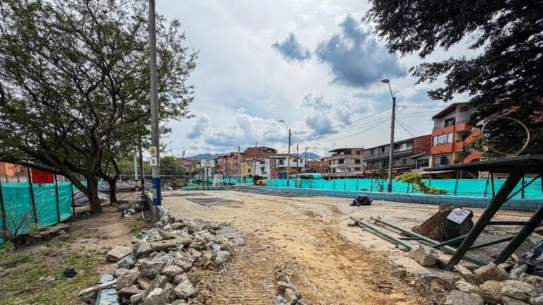 Así será el nuevo recreo deportivo que se construye en Guayabal