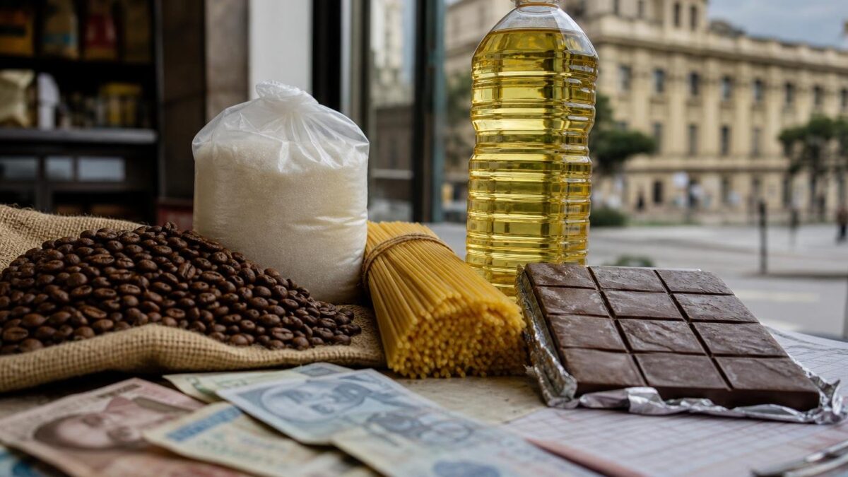 Café, azúcar y pastas: el proyecto que podría disparar sus precios